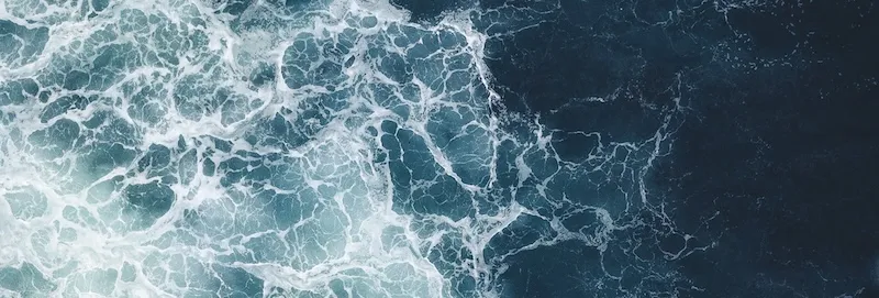 Photo of sea waves